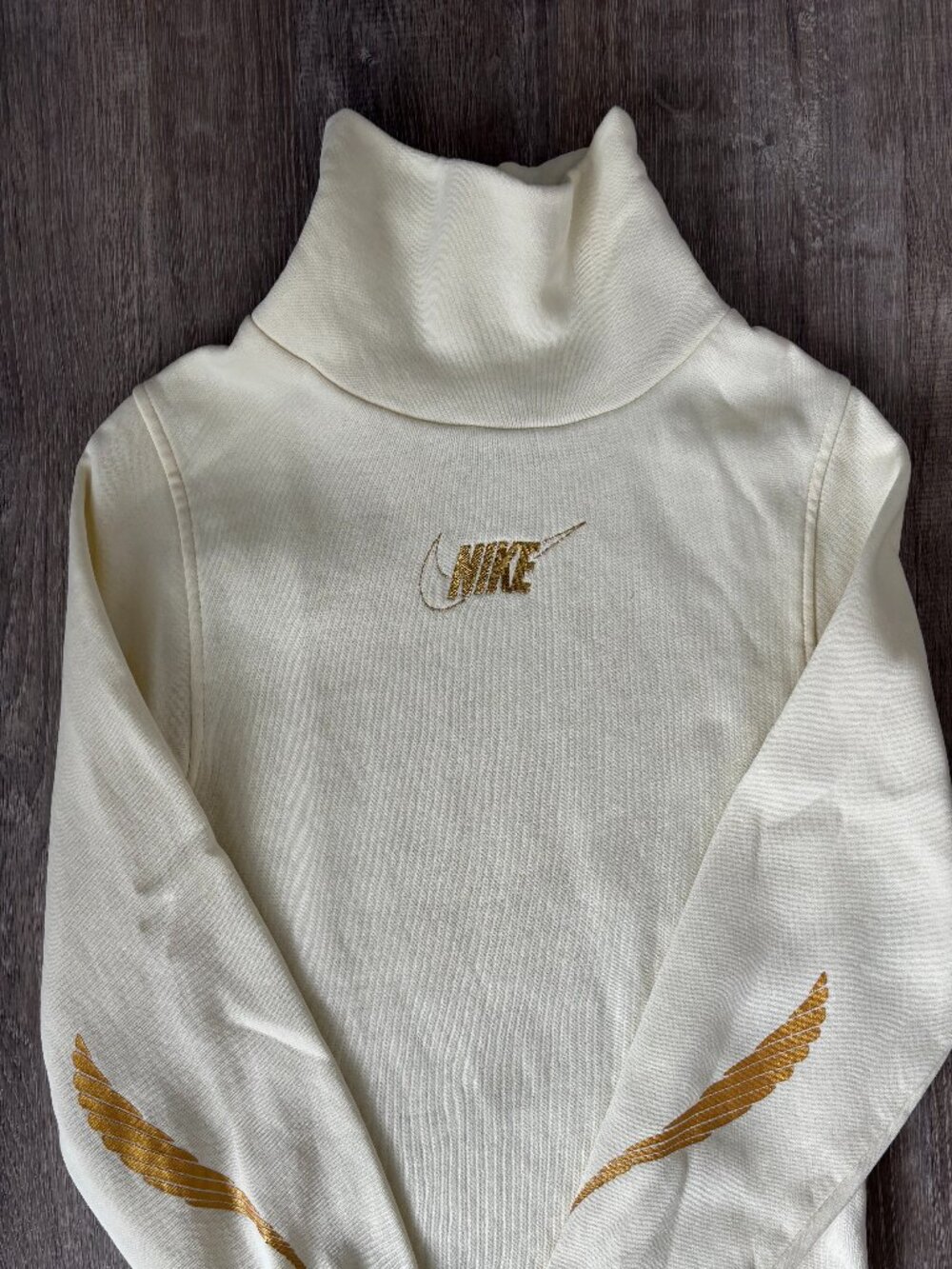 Girls Nike mock-neck sweater